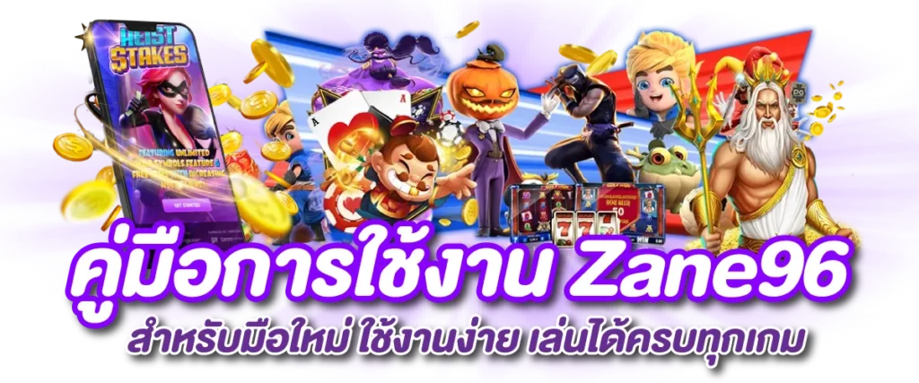 คู่มือการใช้งาน Zane96 สำหรับมือใหม่ ใช้งานง่าย เล่นได้ครบทุกเกม