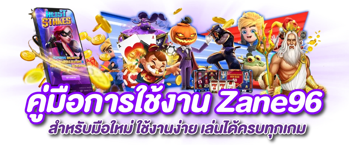 คู่มือการใช้งาน Zane96 สำหรับมือใหม่ ใช้งานง่าย เล่นได้ครบทุกเกม